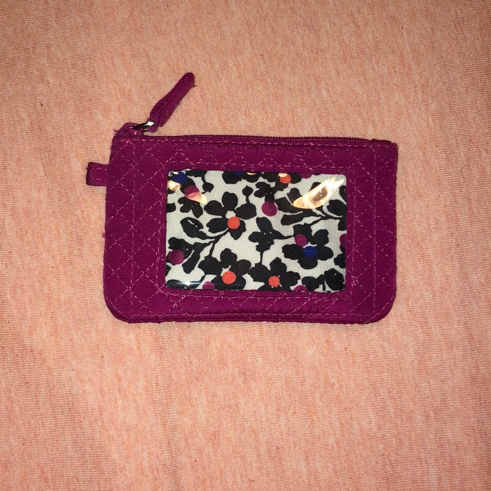 Fuchsia Vera Bradley Card Holder
